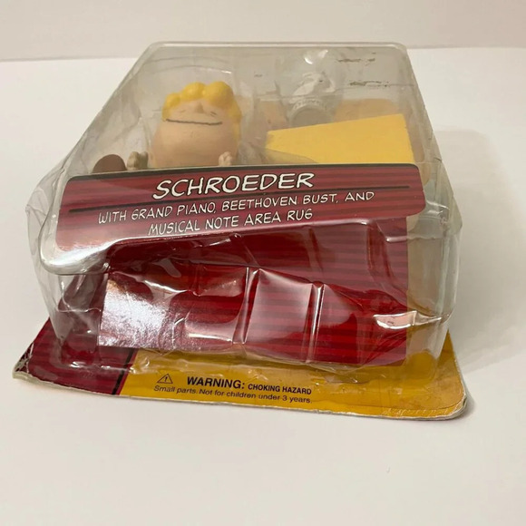 Peanuts Good ol Charlie Brown Schroeder Grand Piano Beethoven Bust Music Flaws - Picture 15 of 15